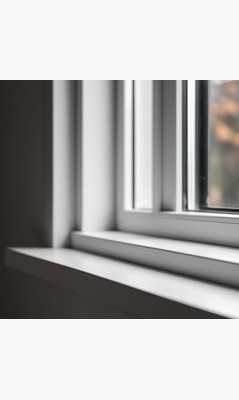 Теплые откосы трехстворчатые - фото